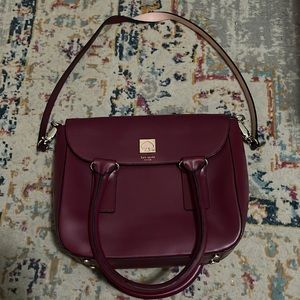 Kate Spade Wine Handbag